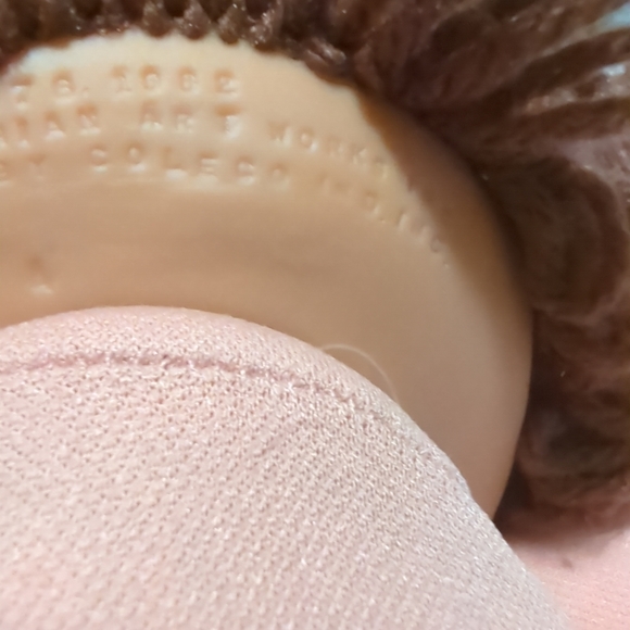 Original Cabbage Patch Doll 1978 - 1982 Long Brown Hair/ Eyes Signed Mint:No box - Picture 12 of 16